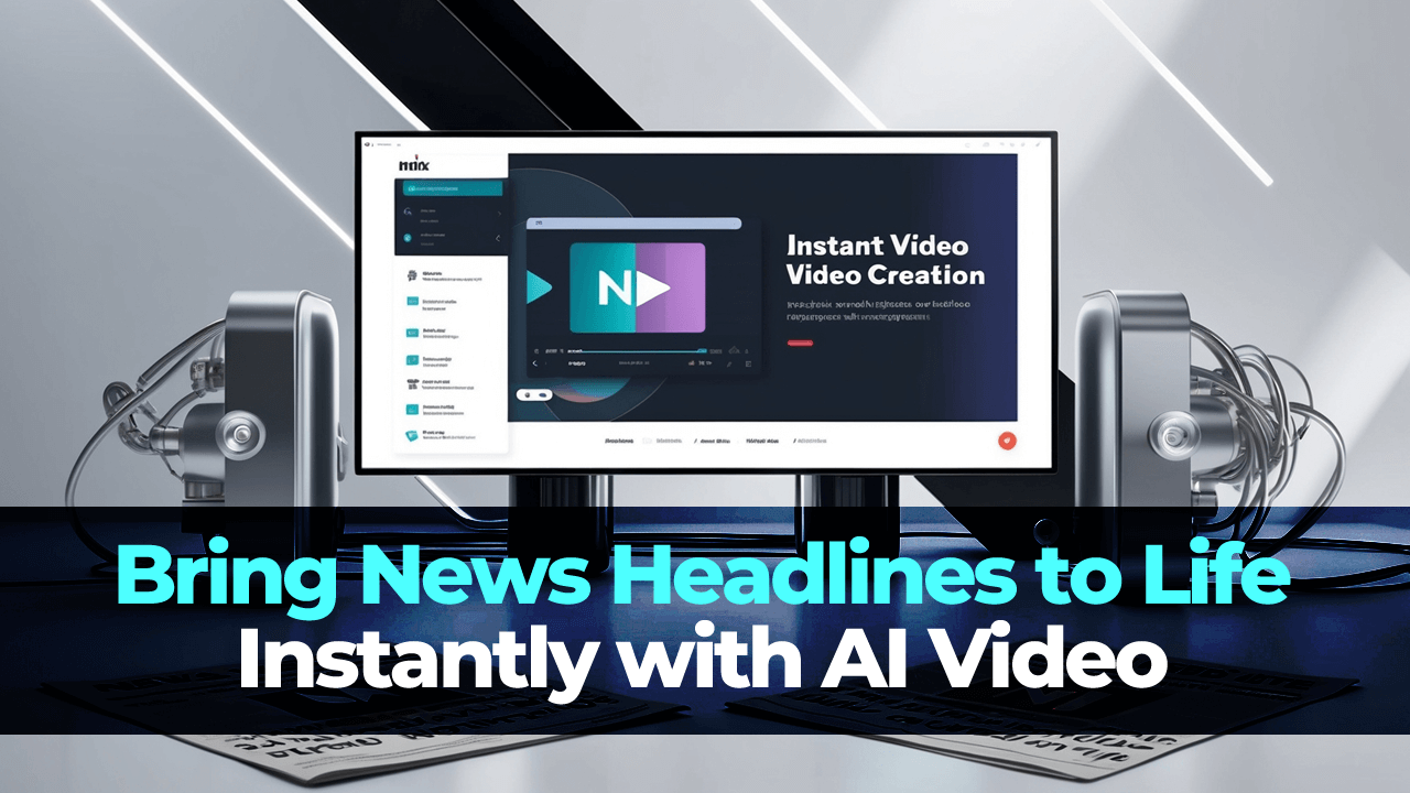 Bring News Headlines to Life Instantly with AI Video