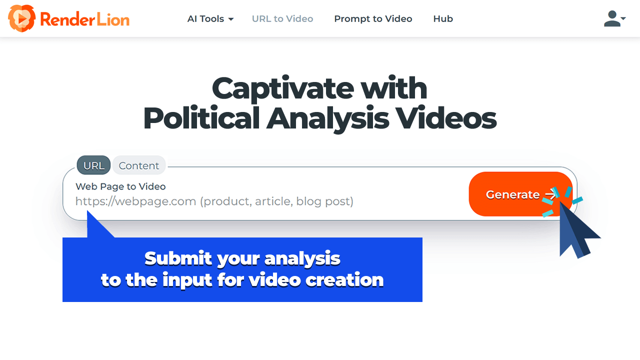 Submit your analysis to the platform for video creation