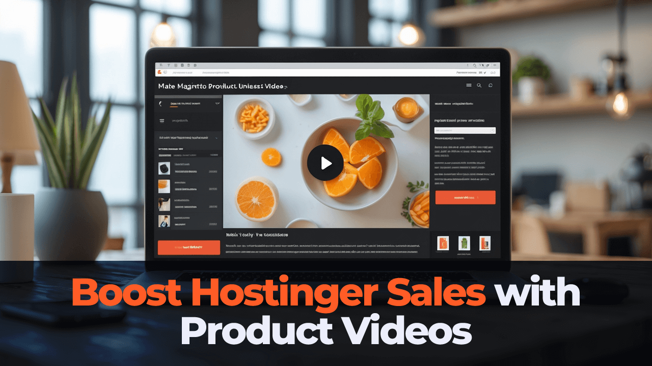 Boost Hostinger Sales with Product Videos